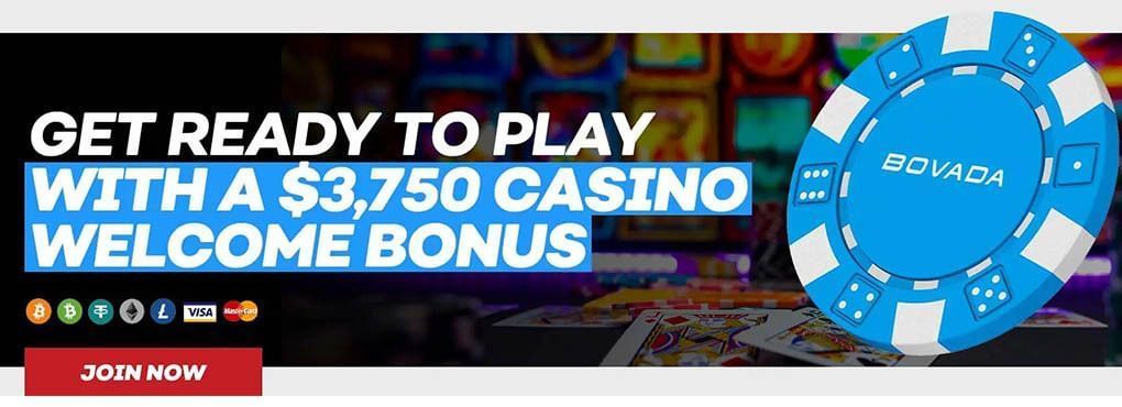 Play with $3750 Casino Welcome Bonus